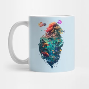 Tropical Fish Island Mug